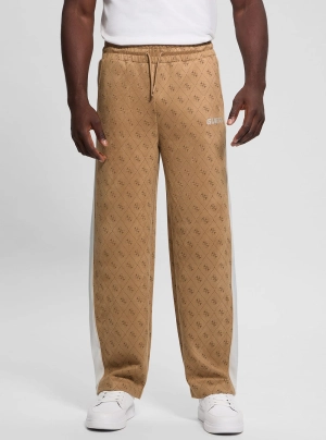 Beige Logo Mojo Pants