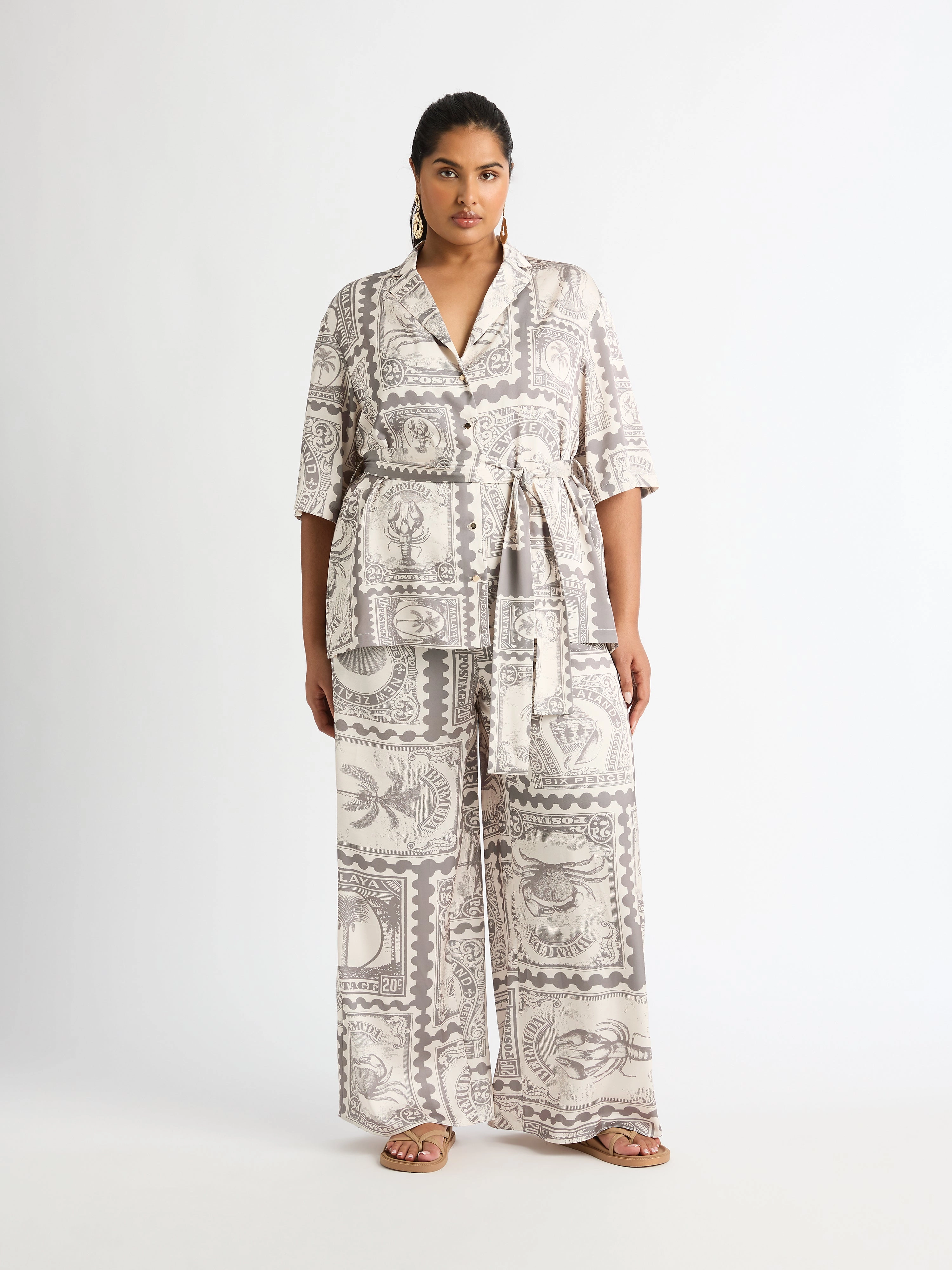 BERMUDA POST PANT
