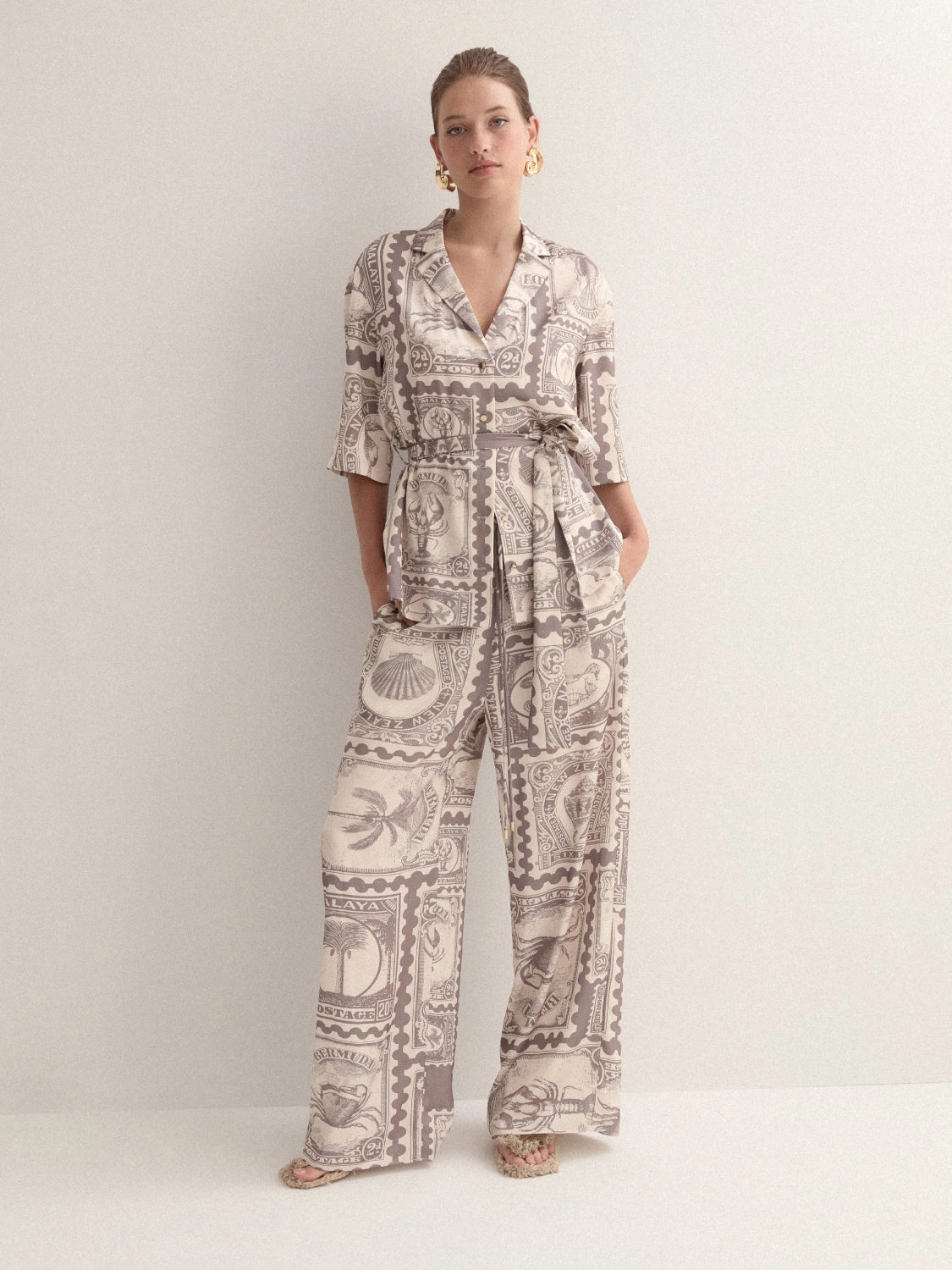 BERMUDA POST PANT