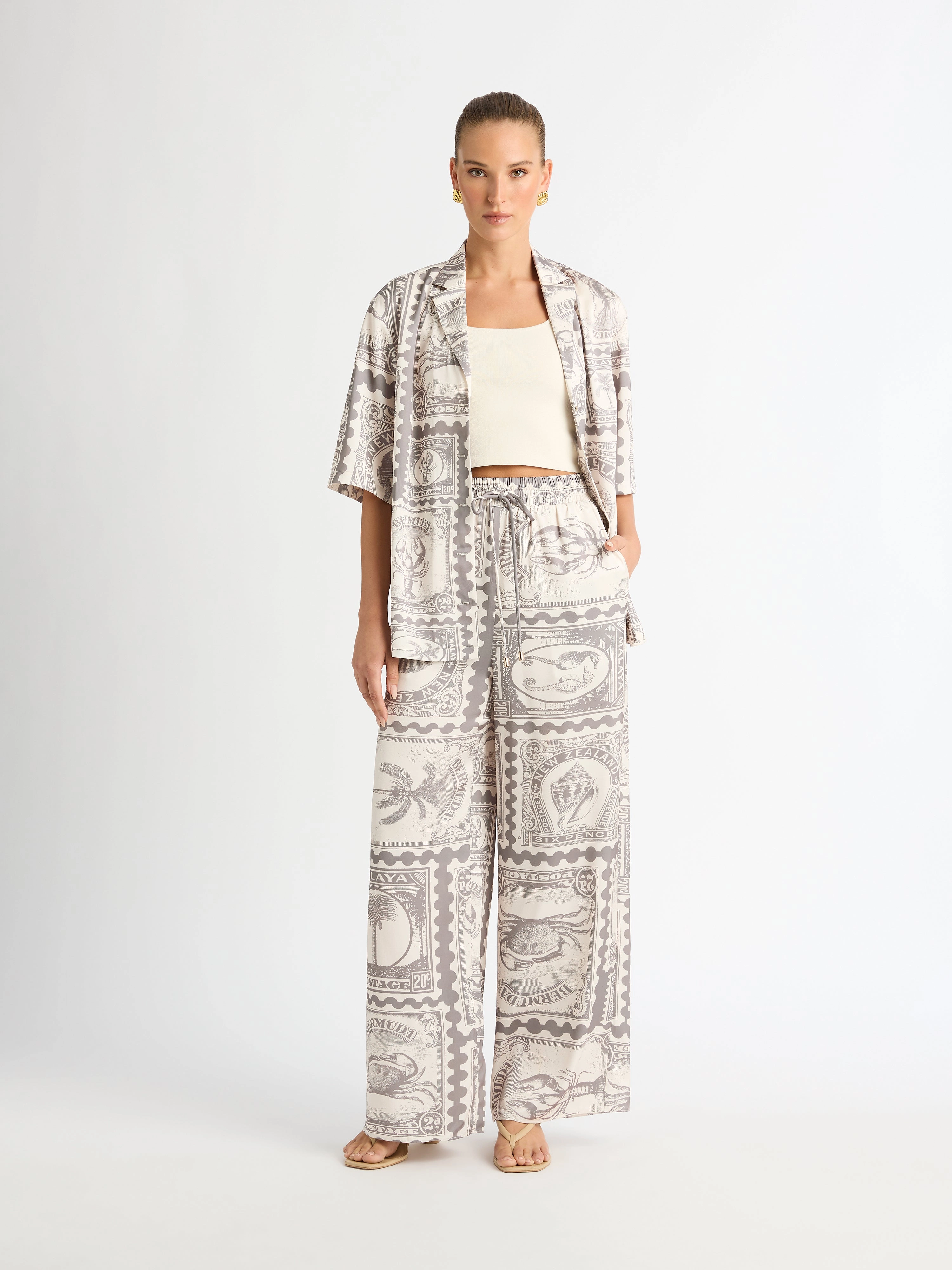 BERMUDA POST PANT