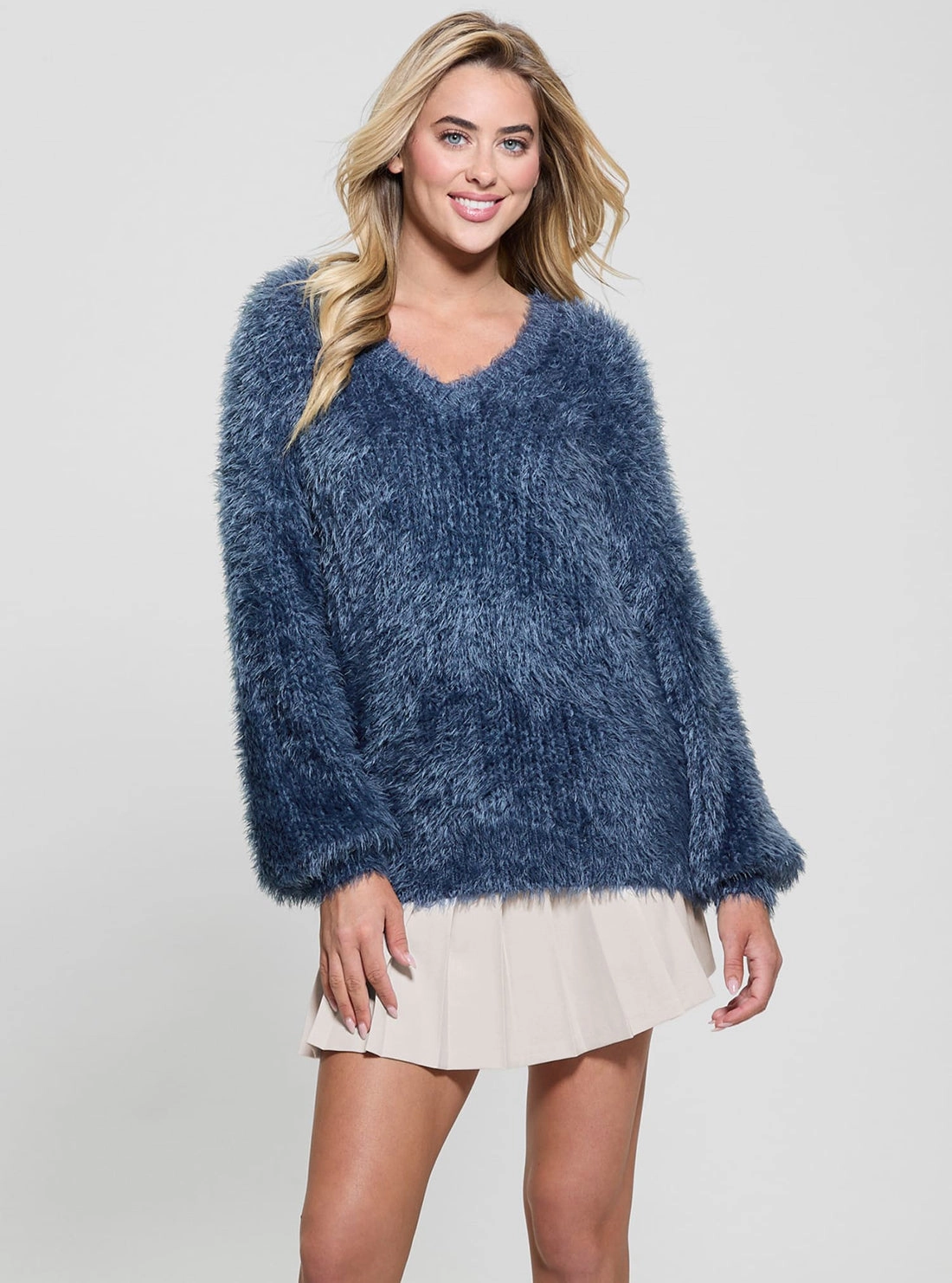 Blue Natsumi Knit Jumper