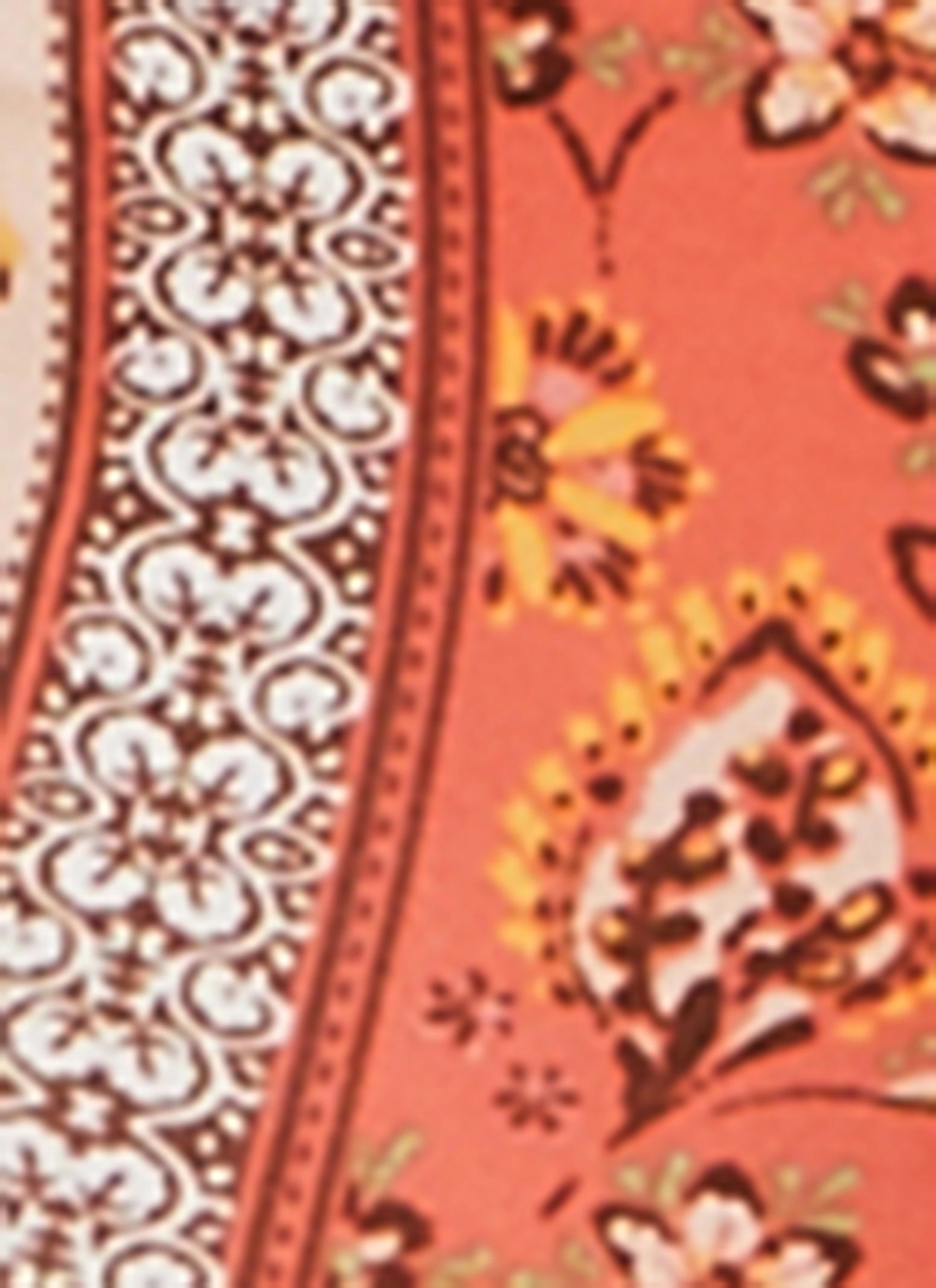 Border Boho Print Pants