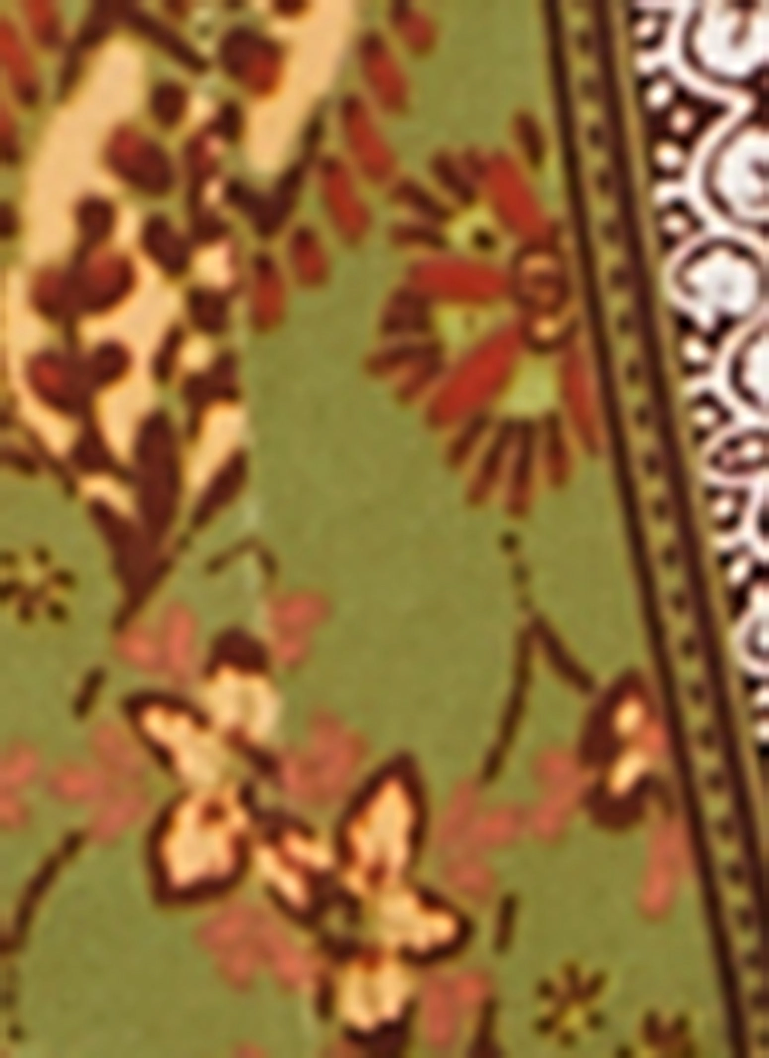 Border Boho Print Pants