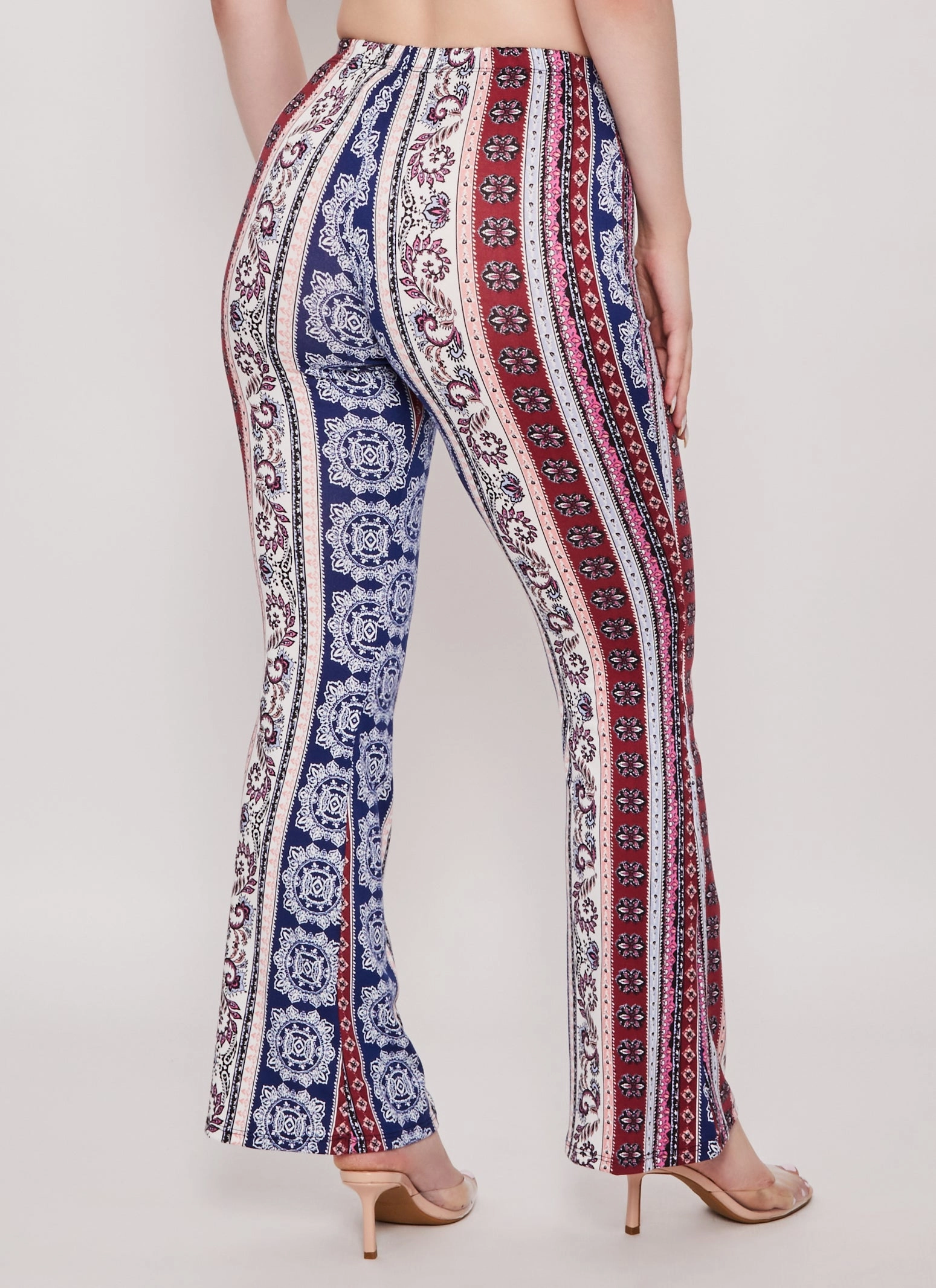 Border Boho Print Pants