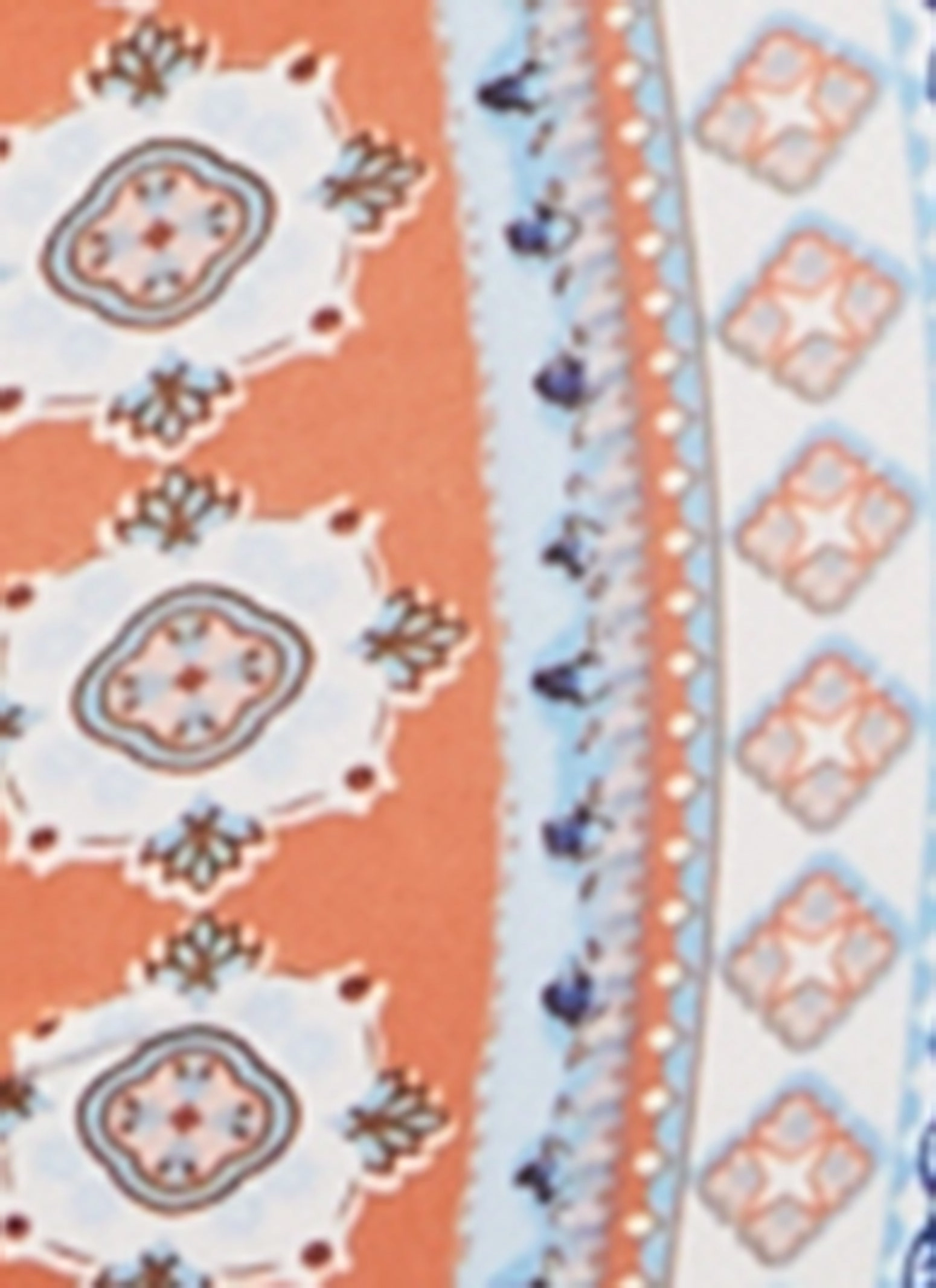 Border Boho Print Pants