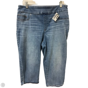 Capris By Chicos In Blue Denim, Size: 10