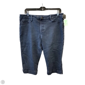 Capris By Laurie Felt In Blue Denim, Size: 12