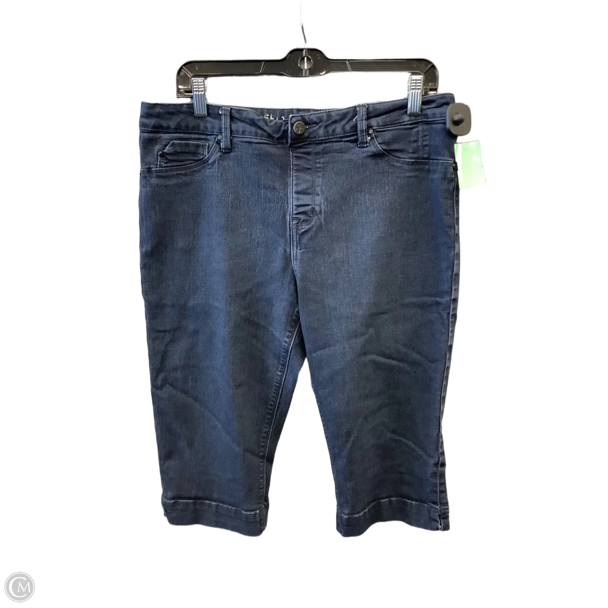 Capris By Laurie Felt In Blue Denim, Size: 12