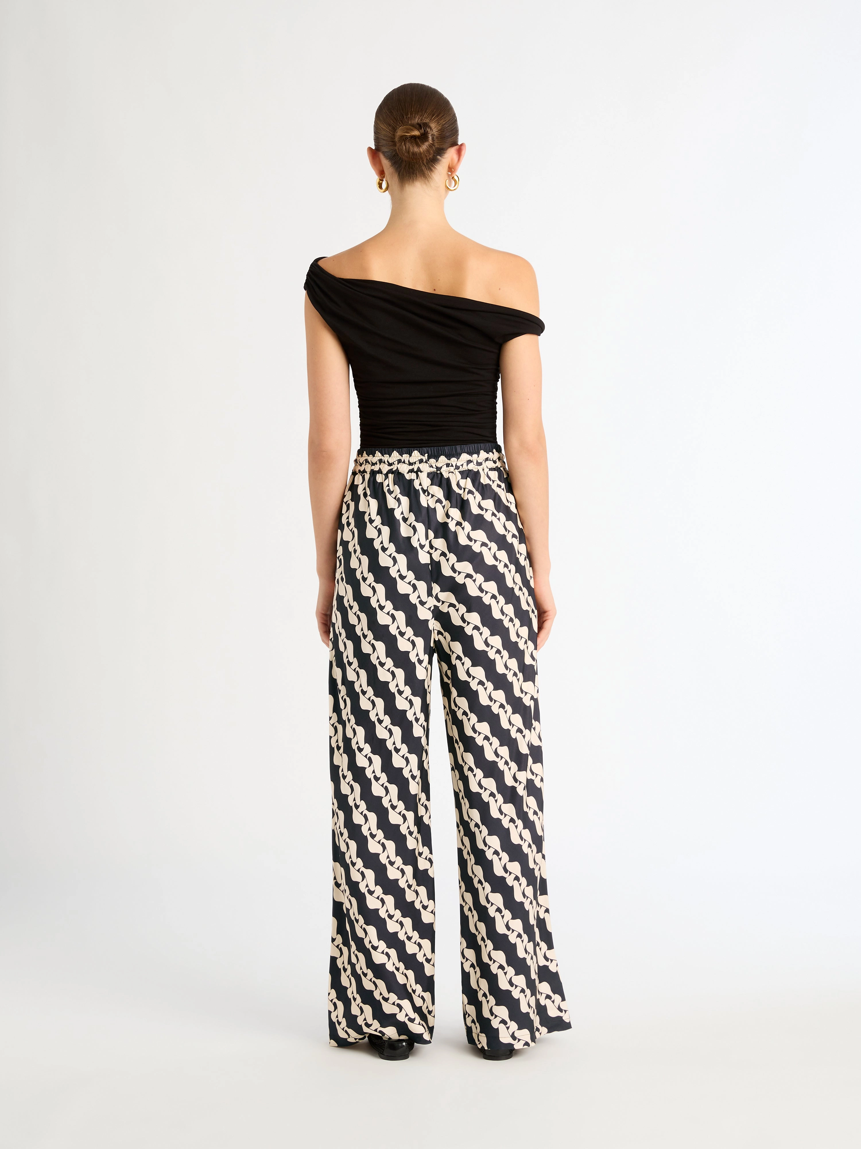 CHAIN LINK TWILL PANT