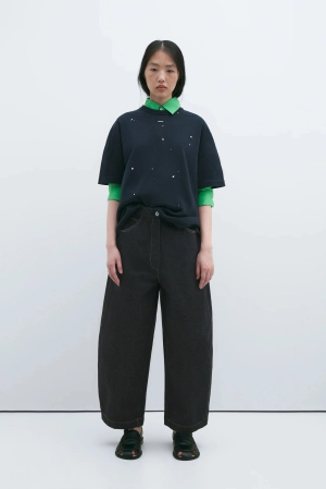 CORDERA - DENIM COURBÉ - NOIR - PS25