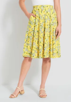 Excellence Attained Knit A-Line Skirt