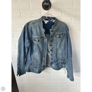 Jacket Denim By Coldwater Creek In Blue Denim, Size: M