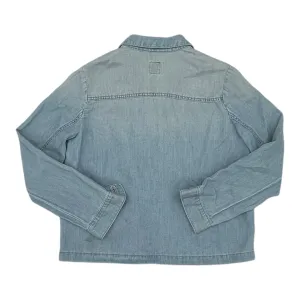 Jacket Denim By J. Jill In Blue Denim, Size:S