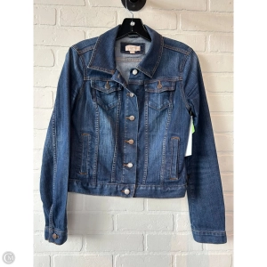 Jacket Denim By Loft In Blue Denim, Size: Xs