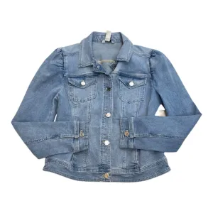 Jacket Denim By White House Black Market In Blue Denim, Size:M