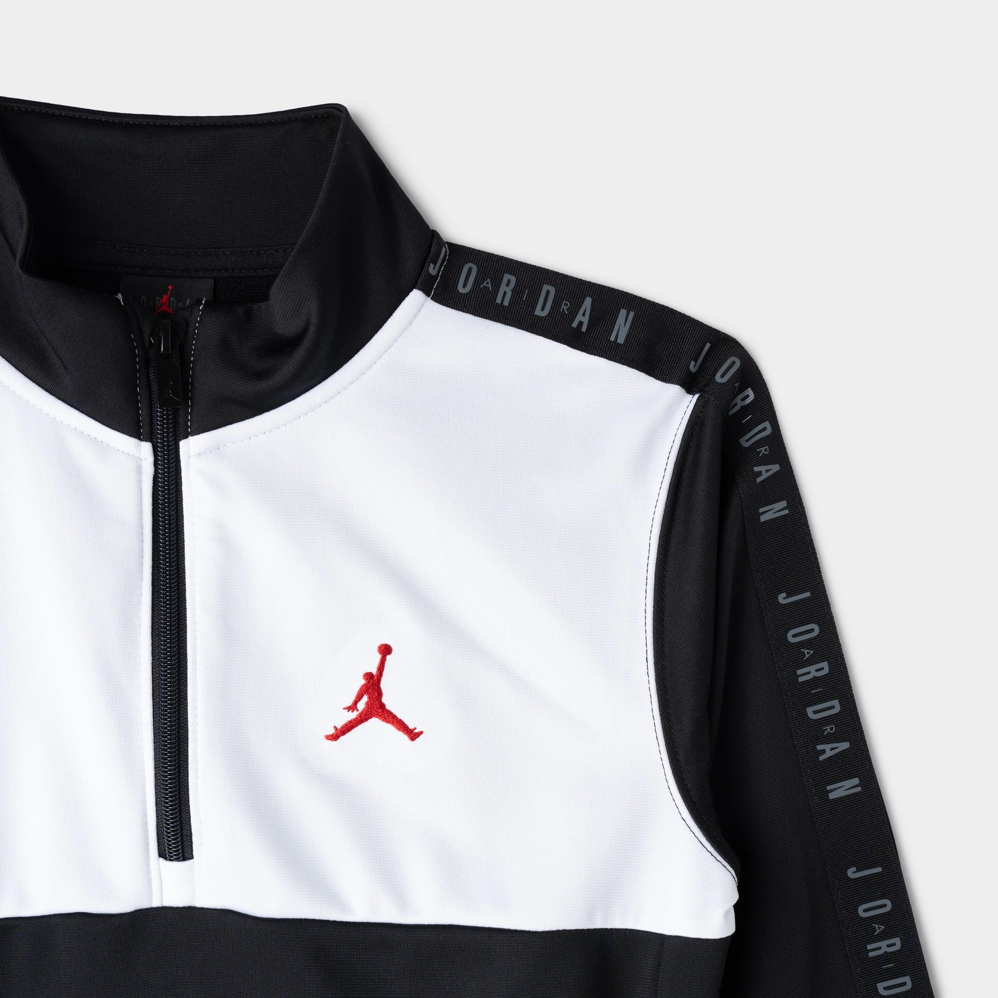 Jordan Junior Boys' Colourblock Tricot Jumpman Set / Black