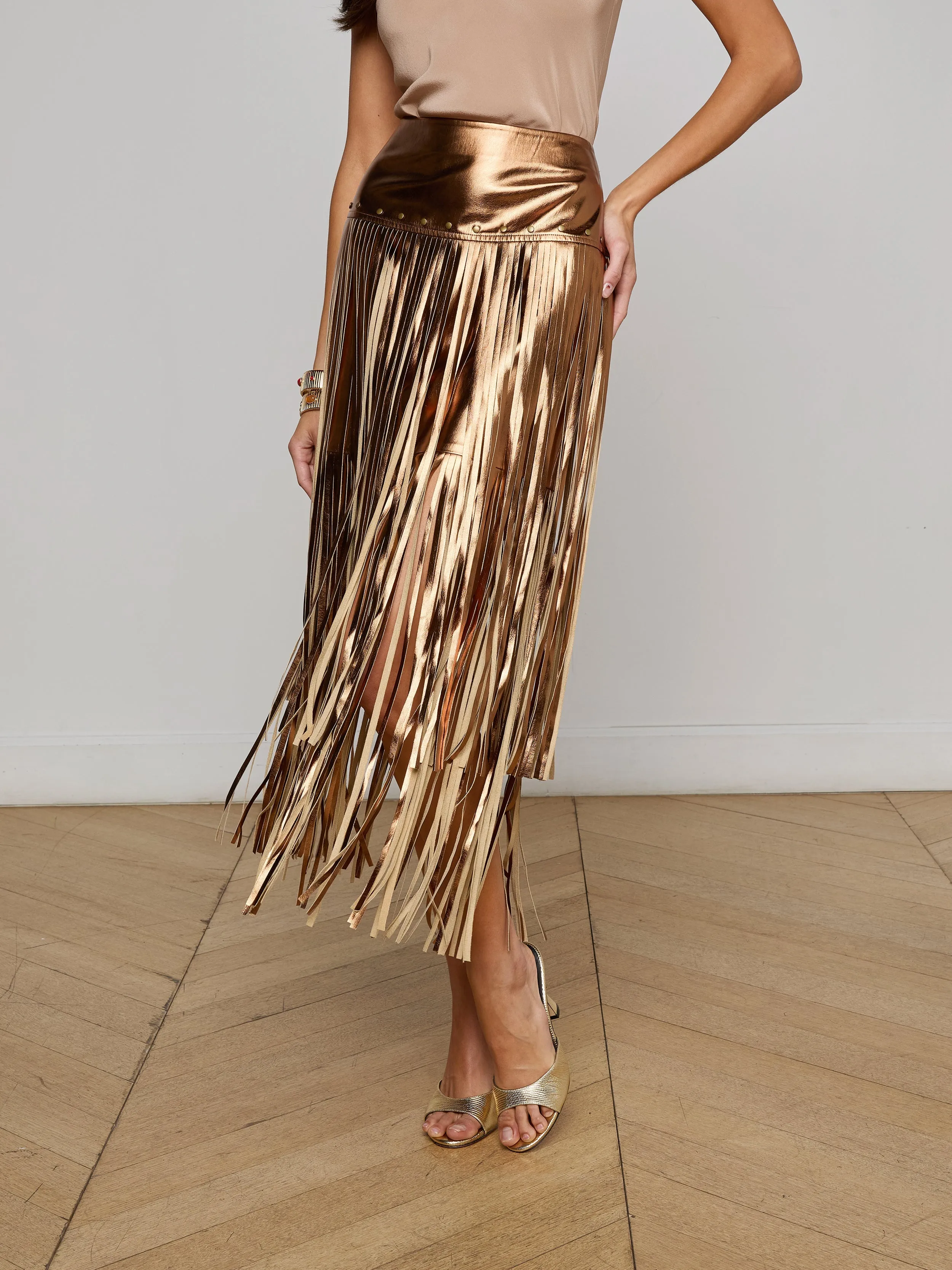 Karolina Fringe Skirt
