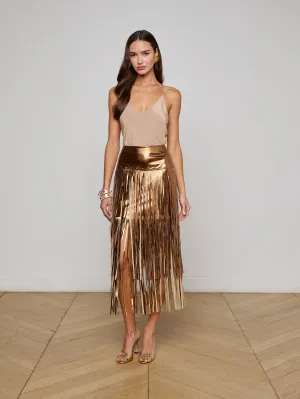 Karolina Fringe Skirt