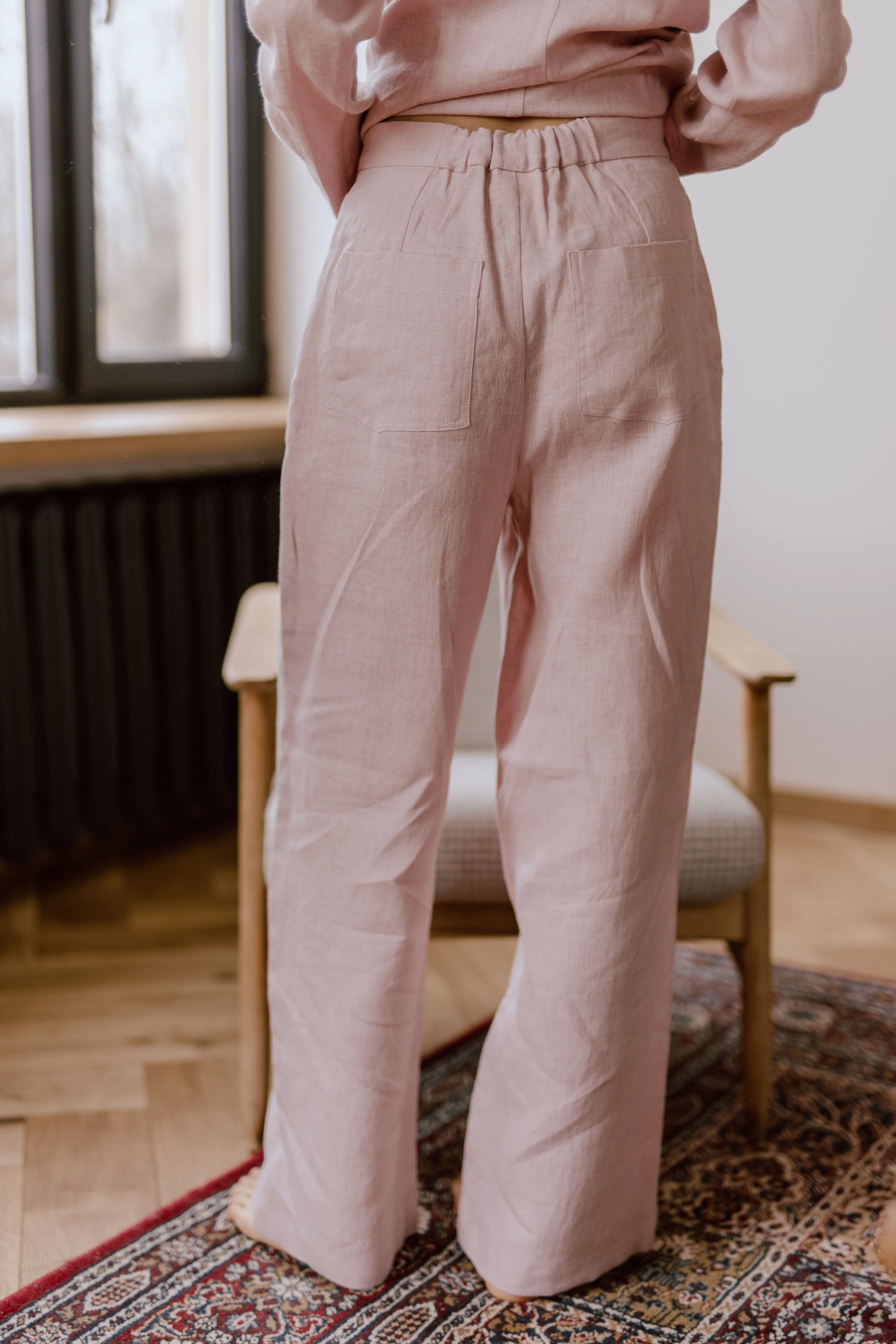 Klaipeda Women's Linen Trousers | Multiple Colours