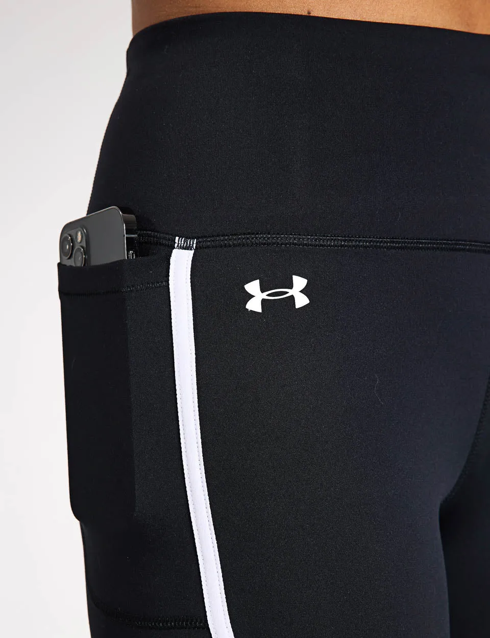Motion Piped Leggings - Black/White