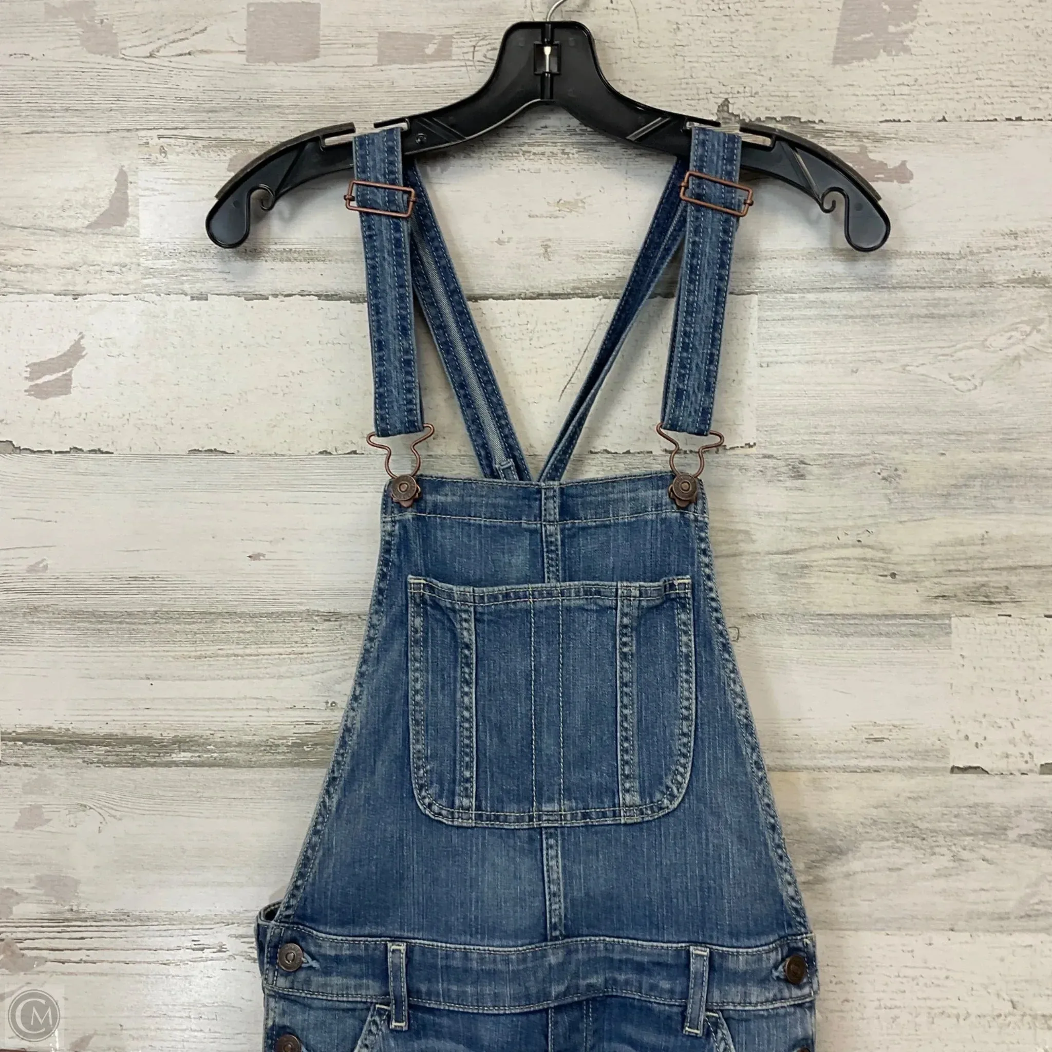 Overalls By Abercrombie And Fitch In Blue Denim, Size: S