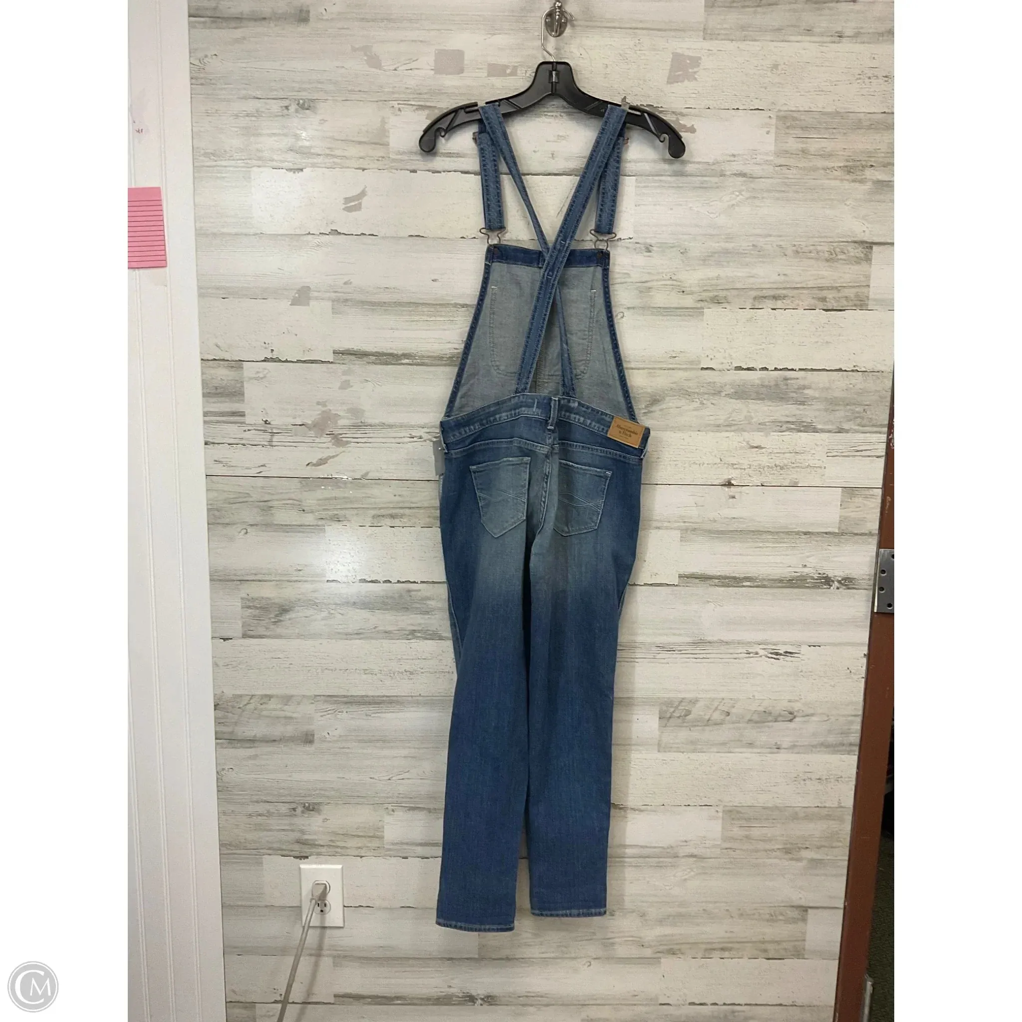 Overalls By Abercrombie And Fitch In Blue Denim, Size: S