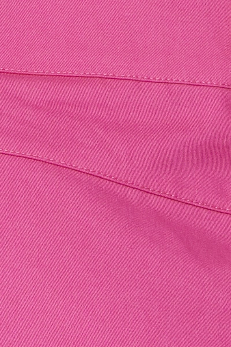 Pink Wide Leg Pants