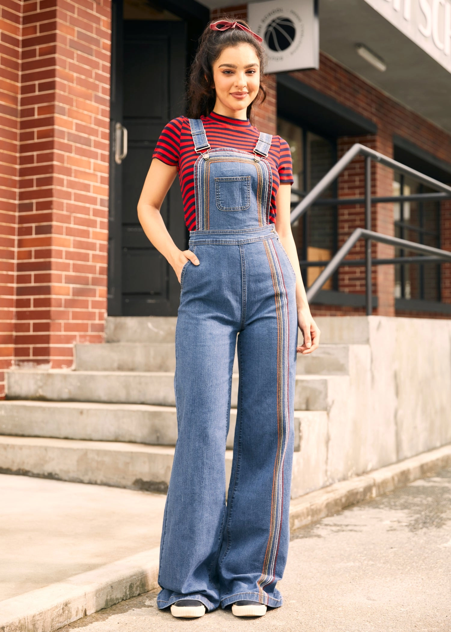 Rainbow With Me Overalls