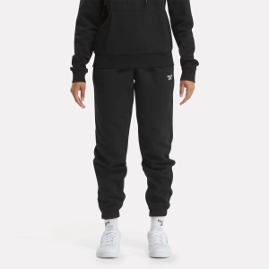 Reebok Identity Small Logo Fleece Joggers Black