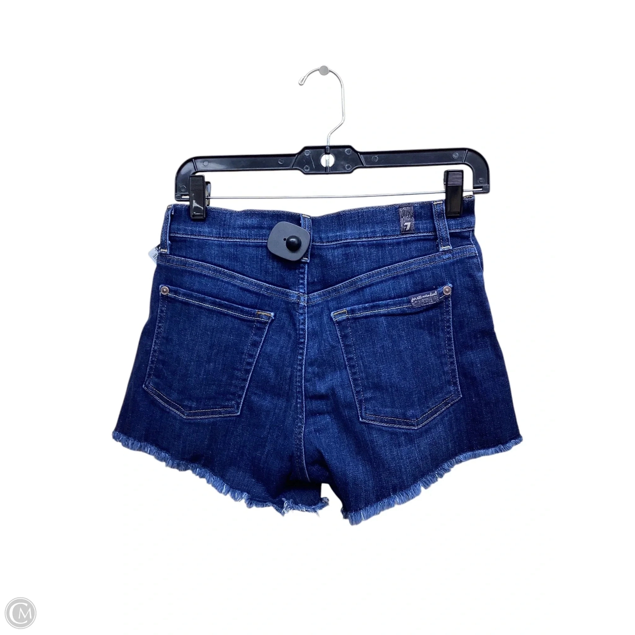 Shorts By 7 For All Mankind In Blue Denim, Size: 2