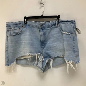 Shorts By Abercrombie And Fitch In Blue Denim, Size: 20