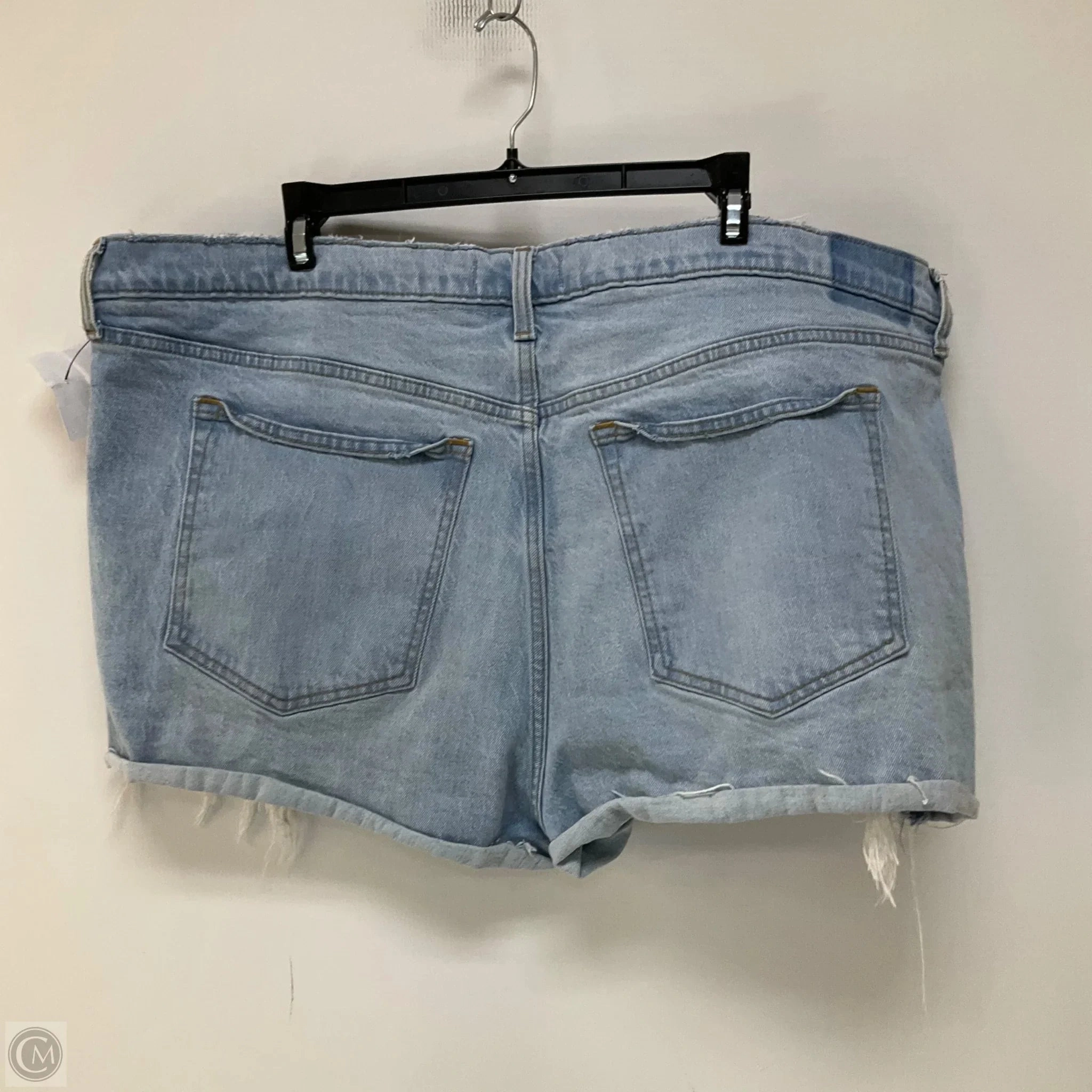 Shorts By Abercrombie And Fitch In Blue Denim, Size: 20