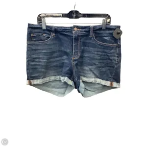 Shorts By Ana In Blue Denim, Size: 14