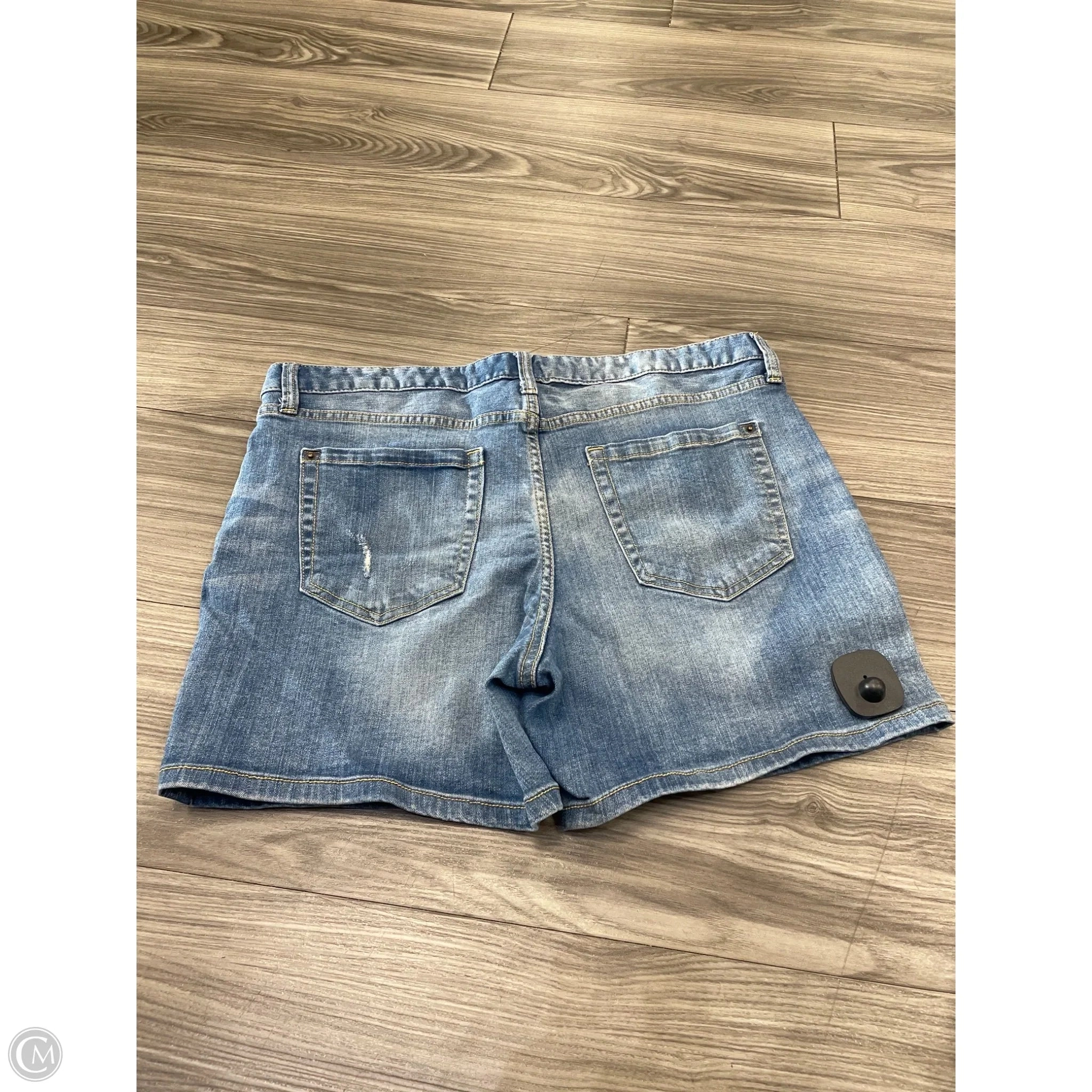 Shorts By Bass In Blue Denim, Size: 12