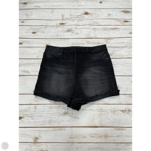 Shorts By Cmf In Black Denim, Size: 12