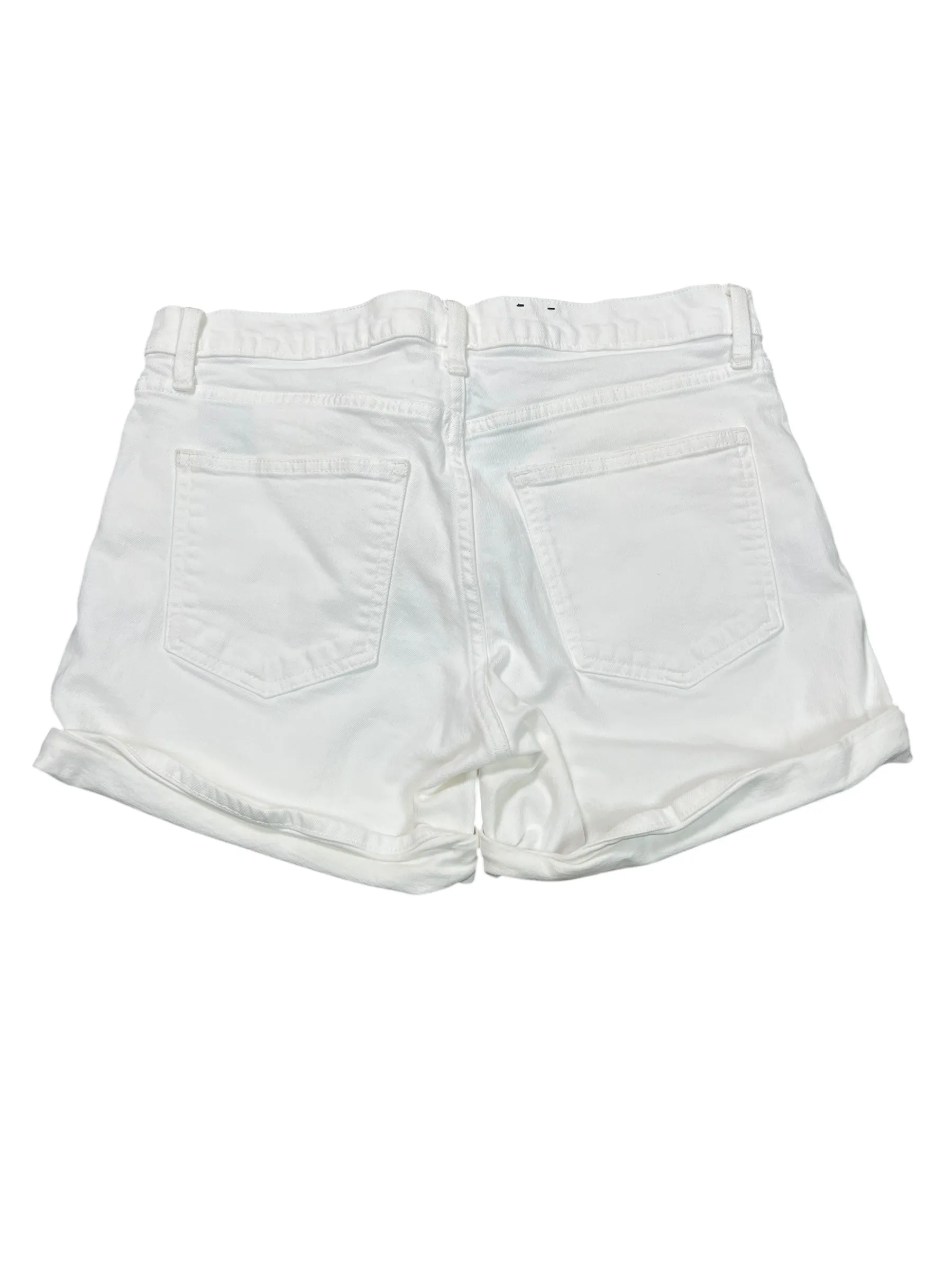Shorts By Gap In White Denim, Size:M