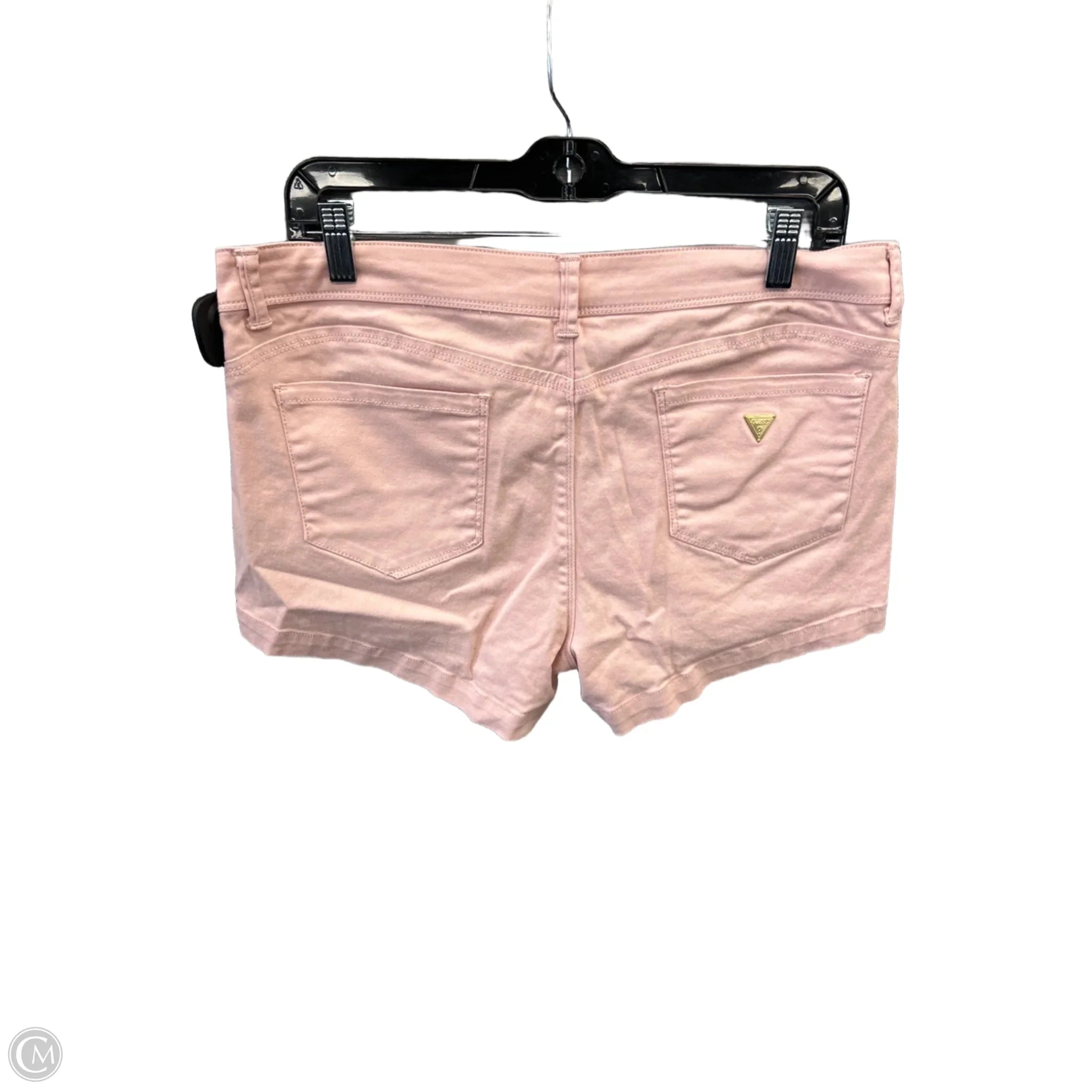 Shorts By Guess In Pink Denim, Size: 12