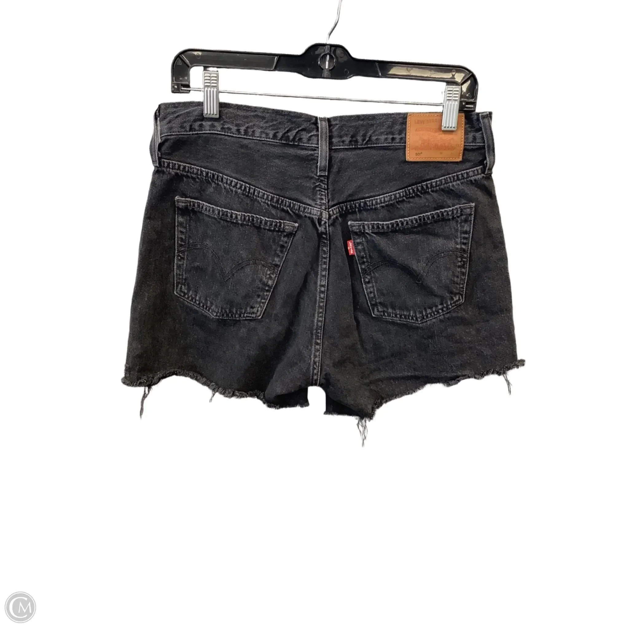 Shorts By Levis In Black Denim, Size: 8