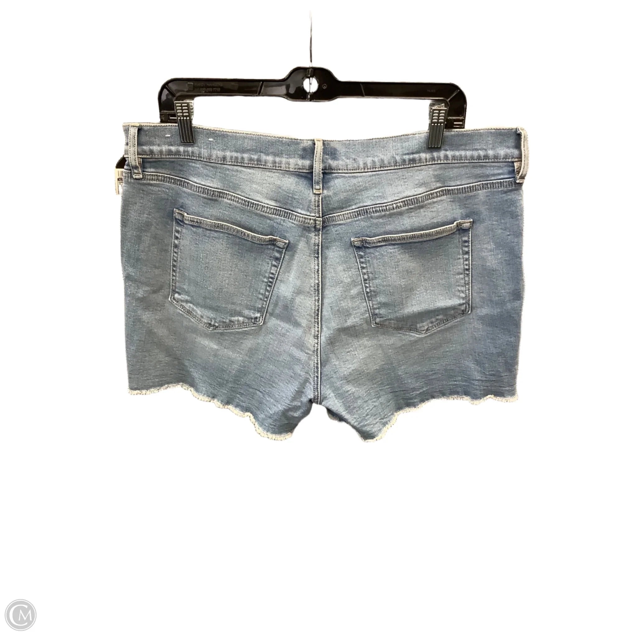 Shorts By Loft In Blue Denim, Size: 14