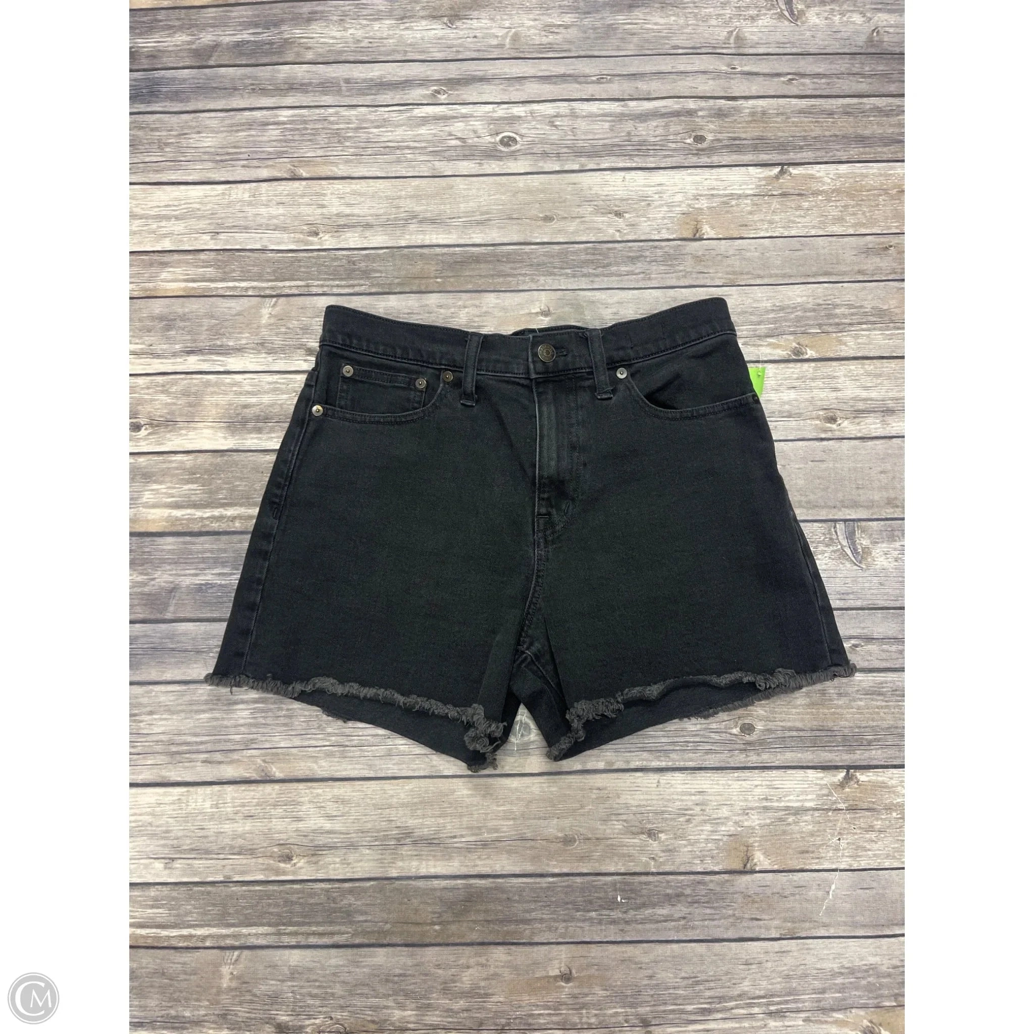 Shorts By Madewell In Black Denim, Size: 4