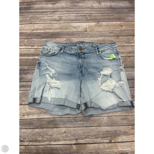 Shorts By Maurices In Blue Denim, Size: 18