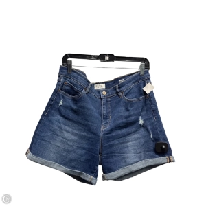 Shorts By Nicole Miller In Blue Denim, Size: 10