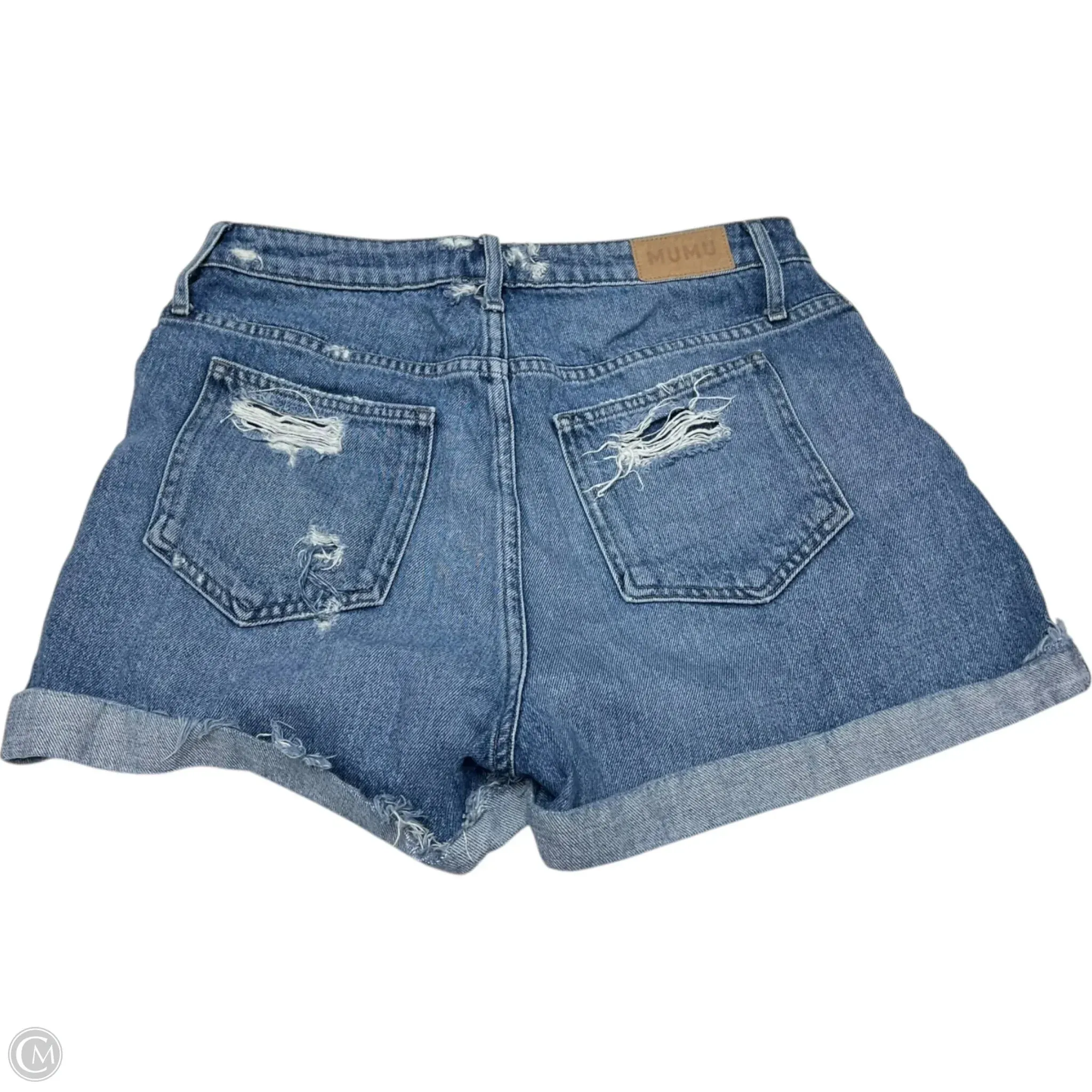 Shorts By Show Me Your Mumu In Blue Denim, Size: 4