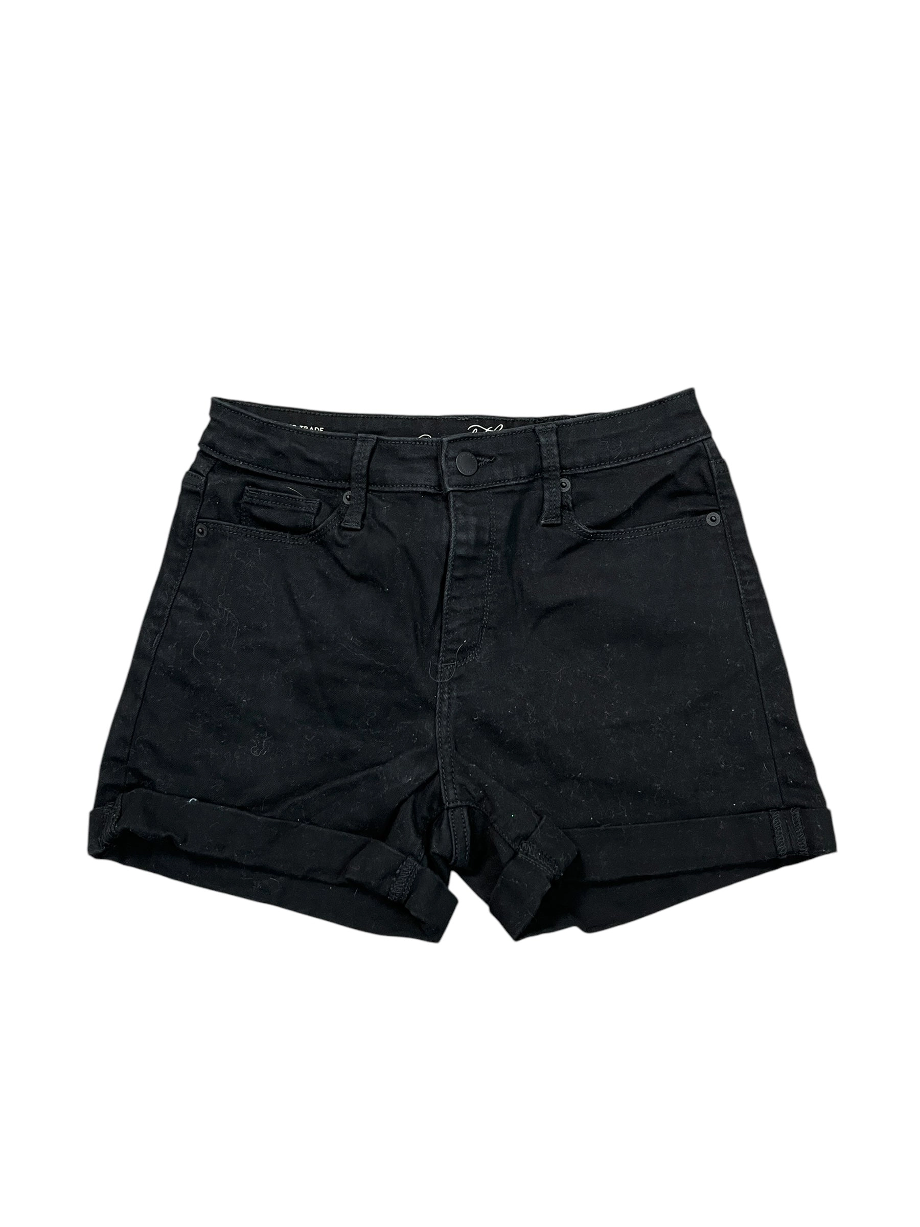 Shorts By Universal Thread In Black Denim, Size:S