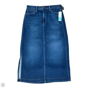 Skirt Maxi By Clothes Mentor In Blue Denim, Size: 6