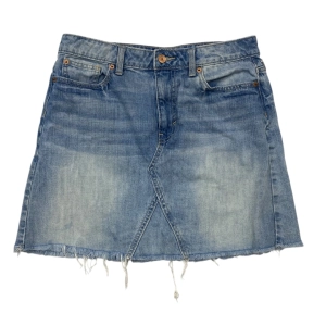 Skirt Midi By Gap In Blue Denim, Size:8
