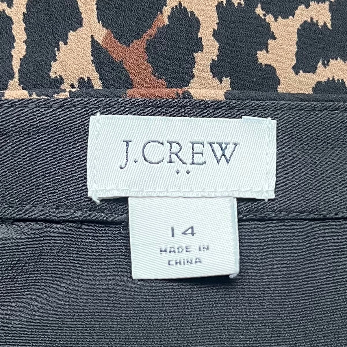 Skirt Mini & Short By J. Crew In Animal Print, Size: 14