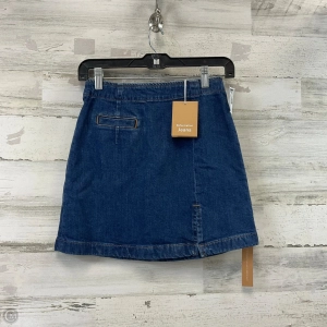 Skirt Mini & Short By Reformation In Blue Denim, Size: 0