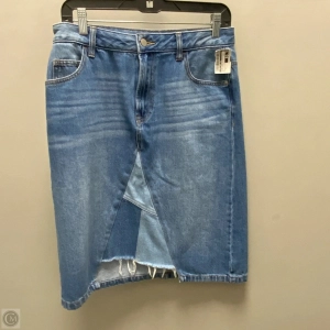 Skirt Mini & Short By Time And Tru In Blue Denim, Size: 6