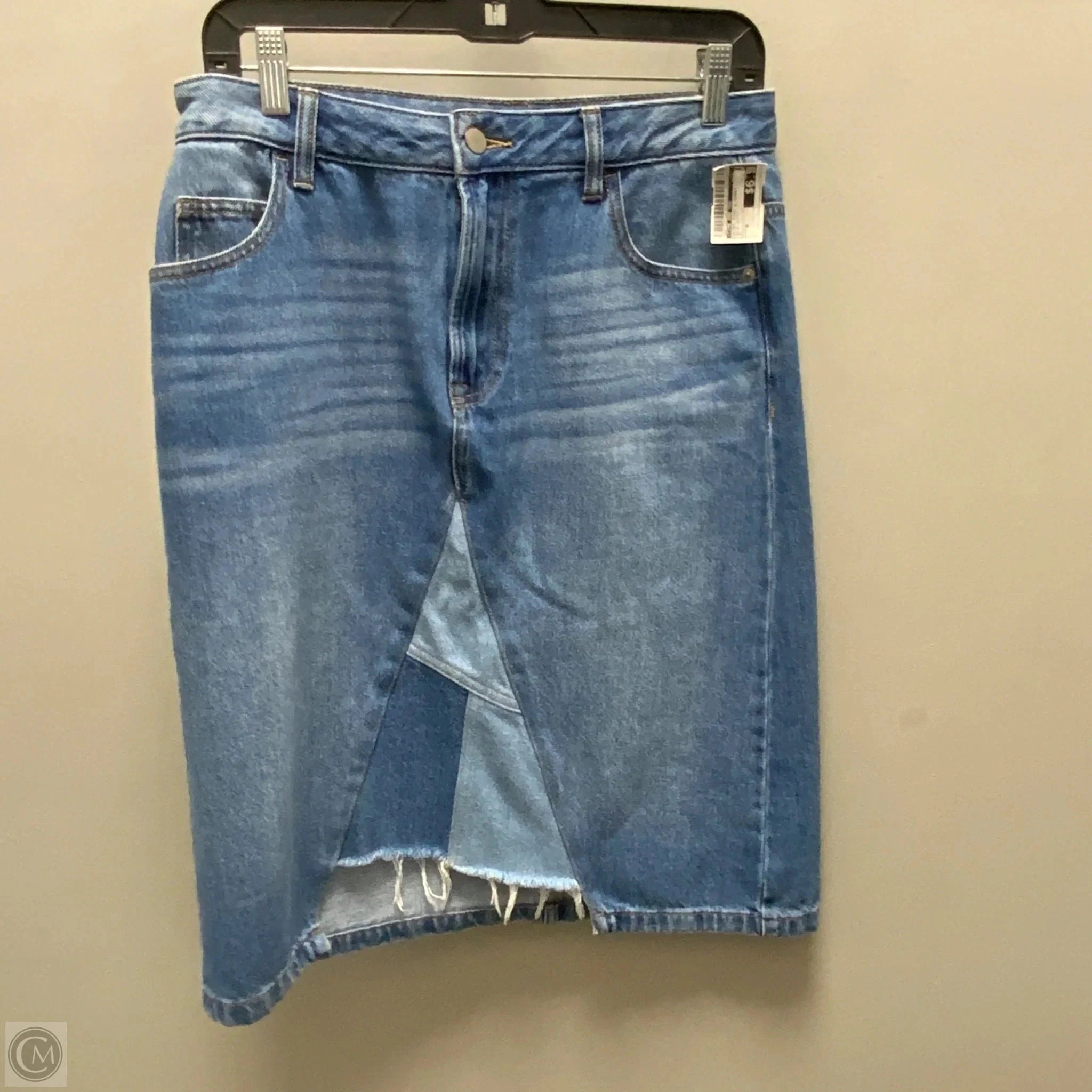 Skirt Mini & Short By Time And Tru In Blue Denim, Size: 6